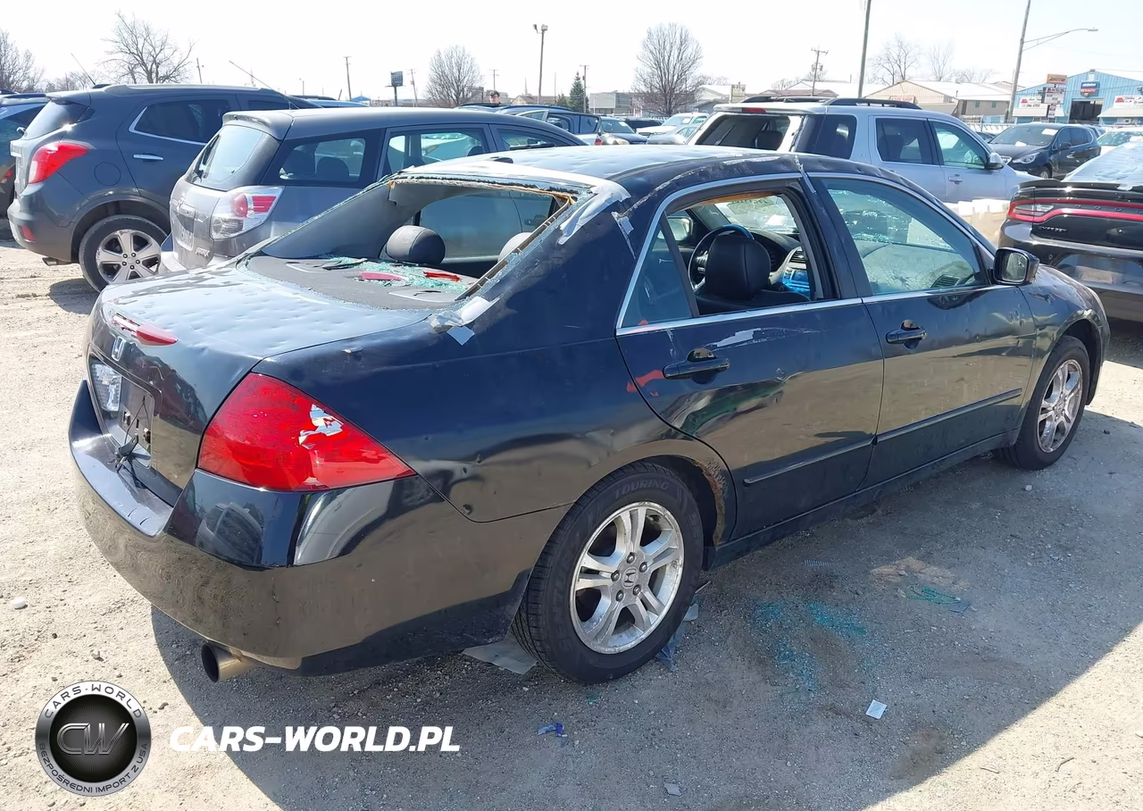 2007 Honda Accord 2.4 Ex VIN:1HGCM56877A158742 - 4