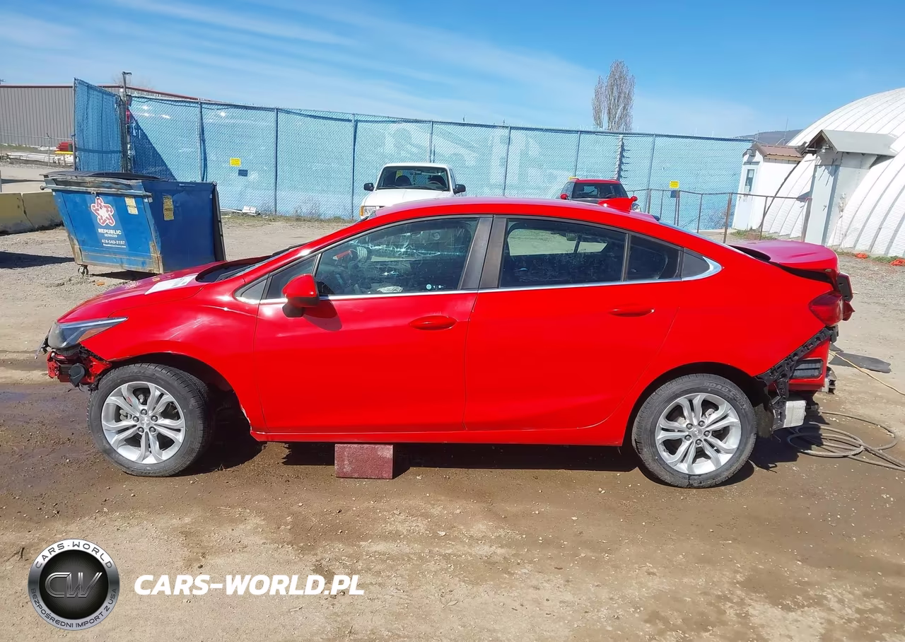 2019 Chevrolet Cruze Lt VIN:1G1BE5SM1K7118634 - 15
