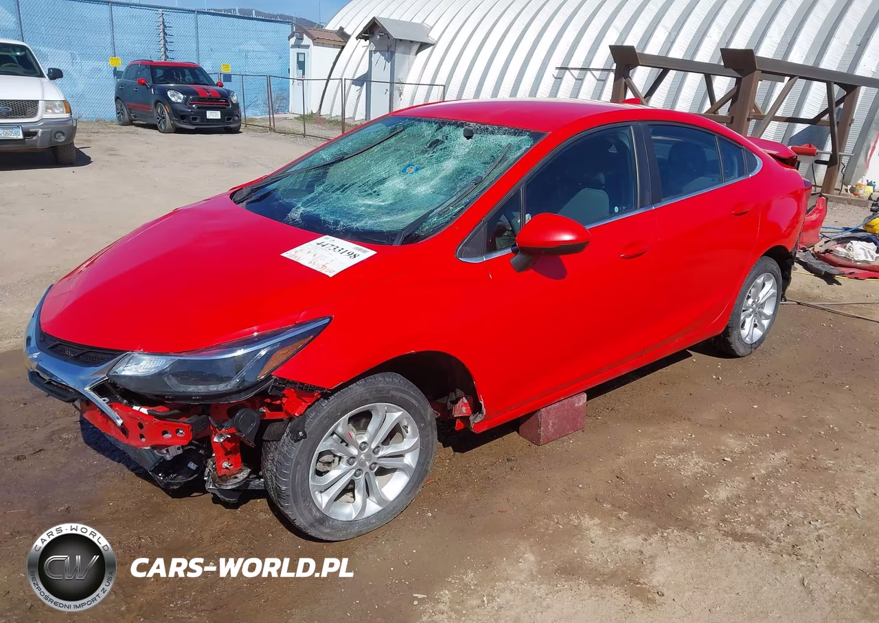 2019 Chevrolet Cruze Lt VIN:1G1BE5SM1K7118634 - 2
