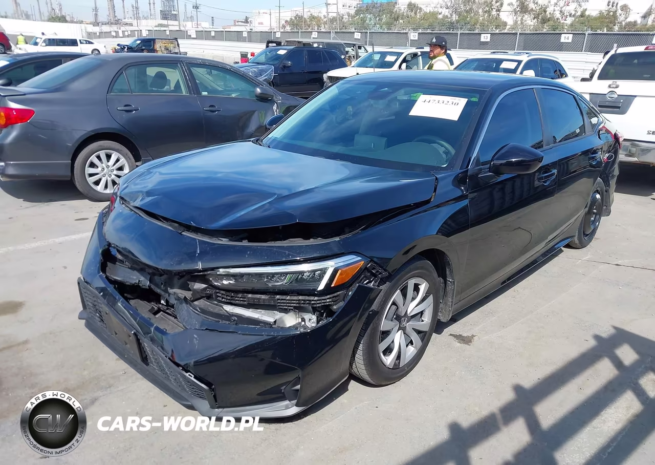 2025 Honda Civic Lx VIN:2HGFE2F26SH502611 - 2