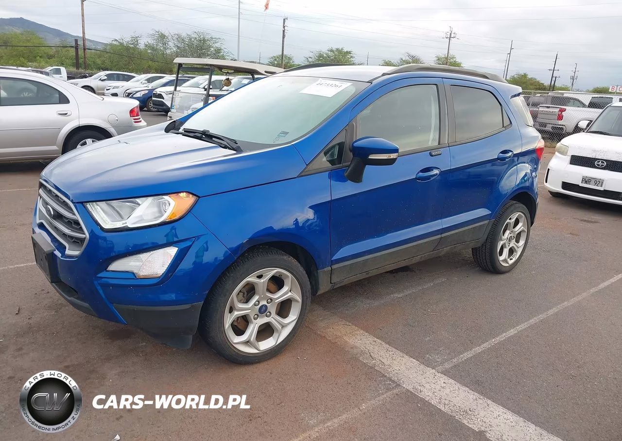 2021 Ford Ecosport Se VIN:MAJ3S2GE6MC454008 - 2