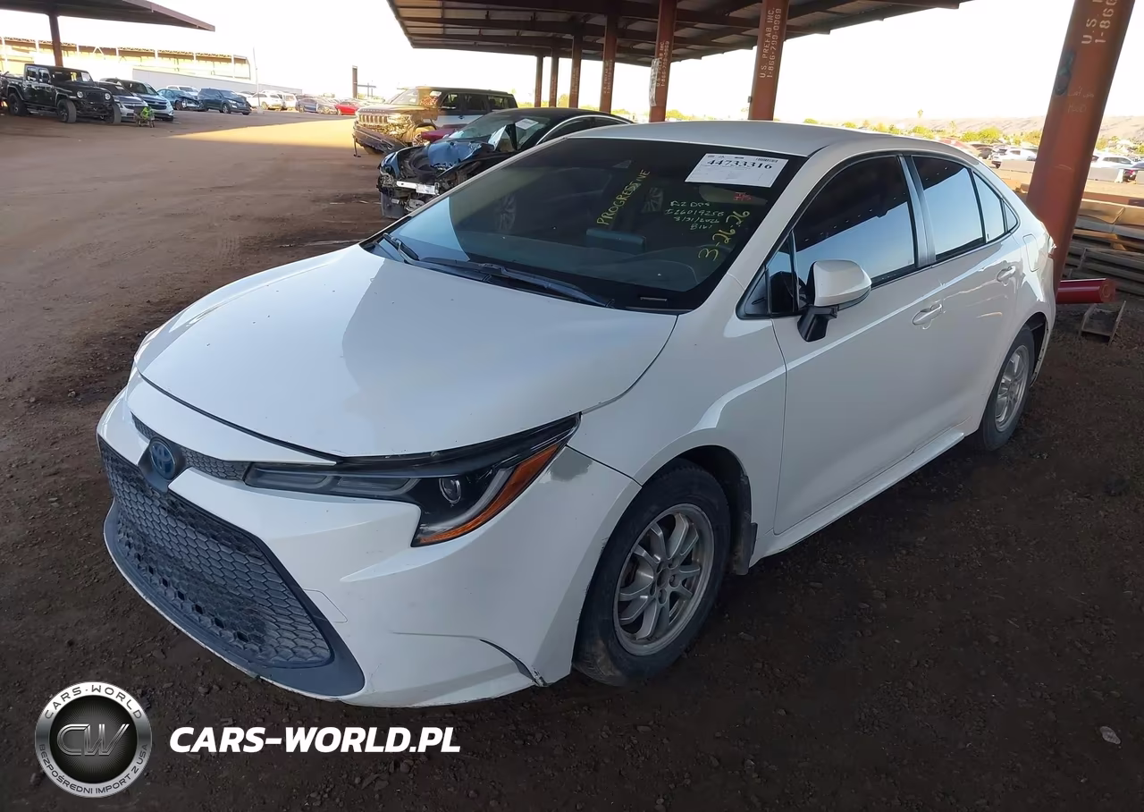 2022 Toyota Corolla Hybrid Le VIN:JTDEAMDE5NJ036543 - 2
