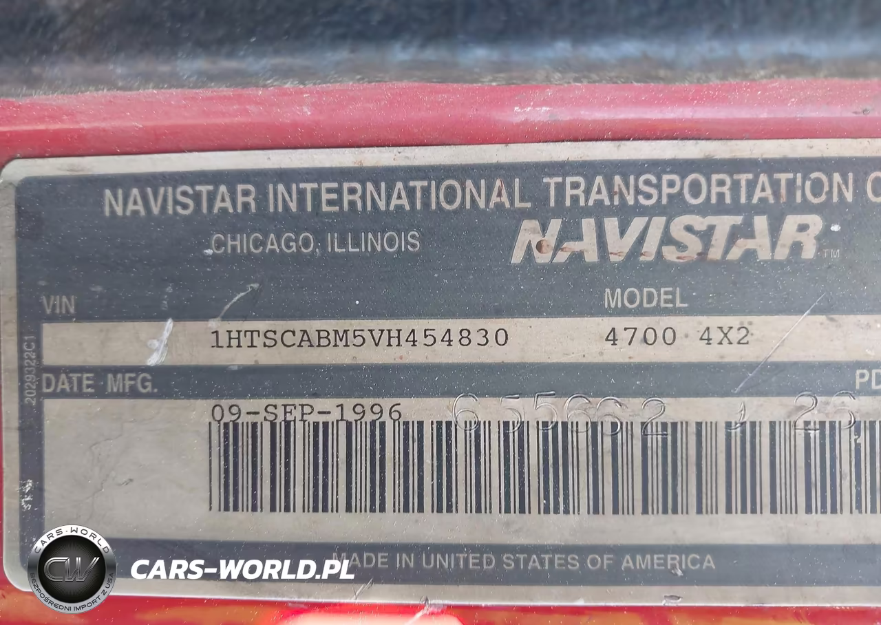 1997 International 4000 4700 VIN:1HTSCABM5VH454830 - 8