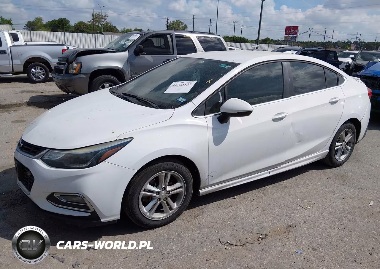2018 Chevrolet Cruze Lt Auto VIN:1G1BE5SM9J7162797 - 2