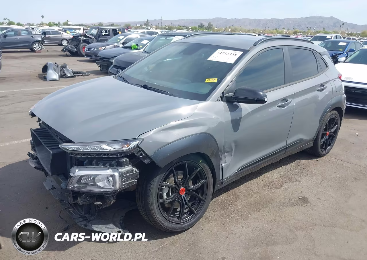 2021 Hyundai Kona Night VIN:KM8K63A5XMU702937 - 2