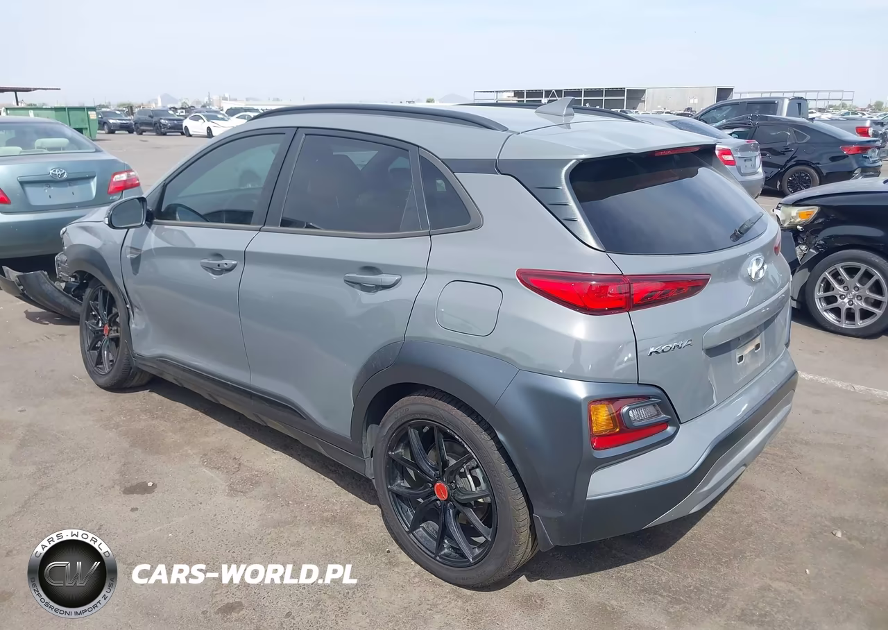 2021 Hyundai Kona Night VIN:KM8K63A5XMU702937 - 3