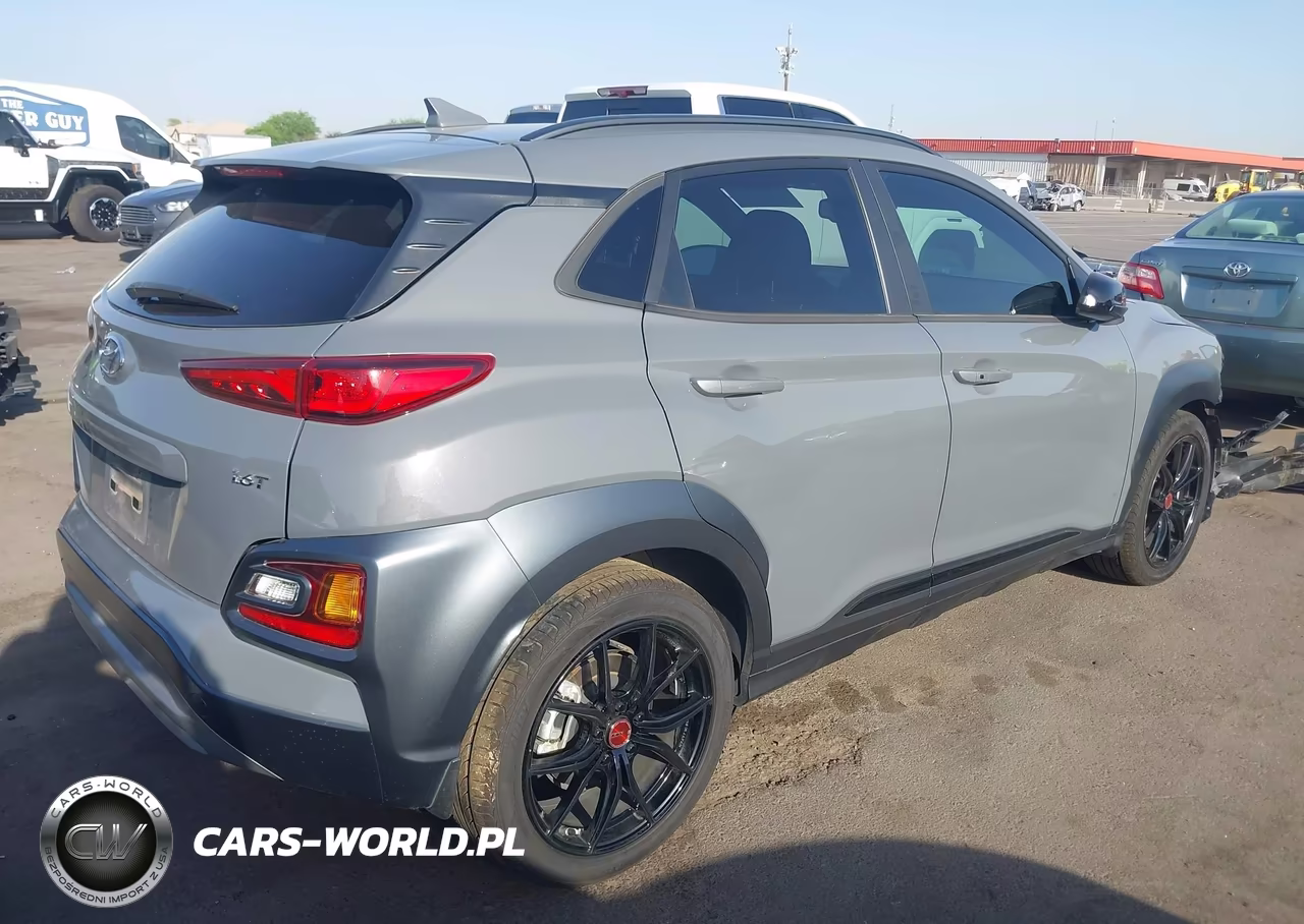 2021 Hyundai Kona Night VIN:KM8K63A5XMU702937 - 4