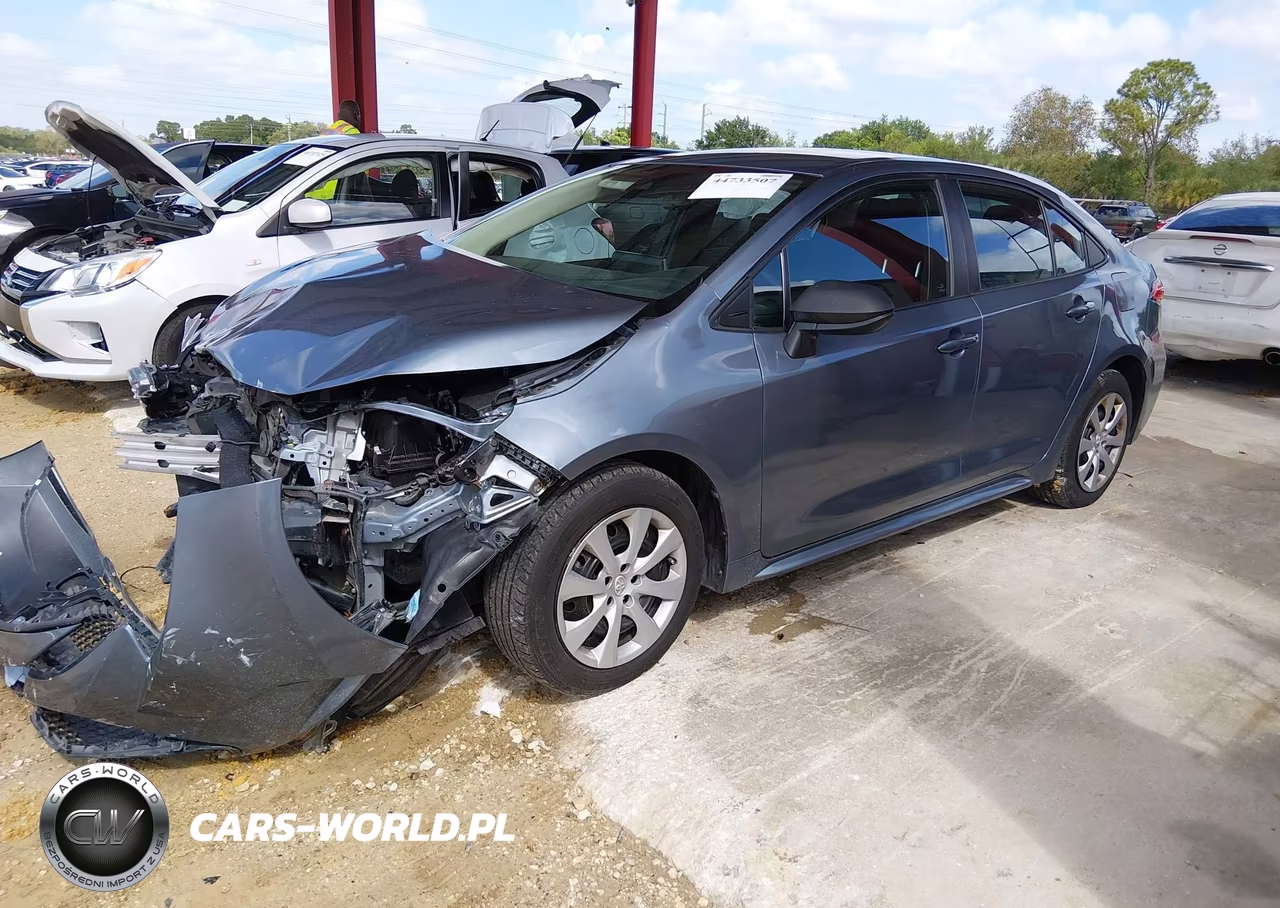 2021 Toyota Corolla Le VIN:5YFEPMAE0MP188422 - 2