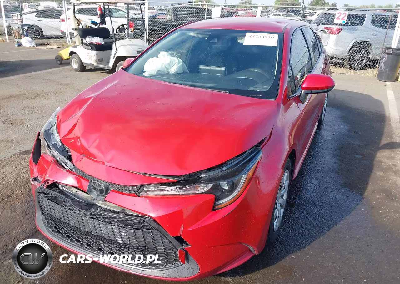 2020 Toyota Corolla Le VIN:JTDEPRAE3LJ086967 - 2