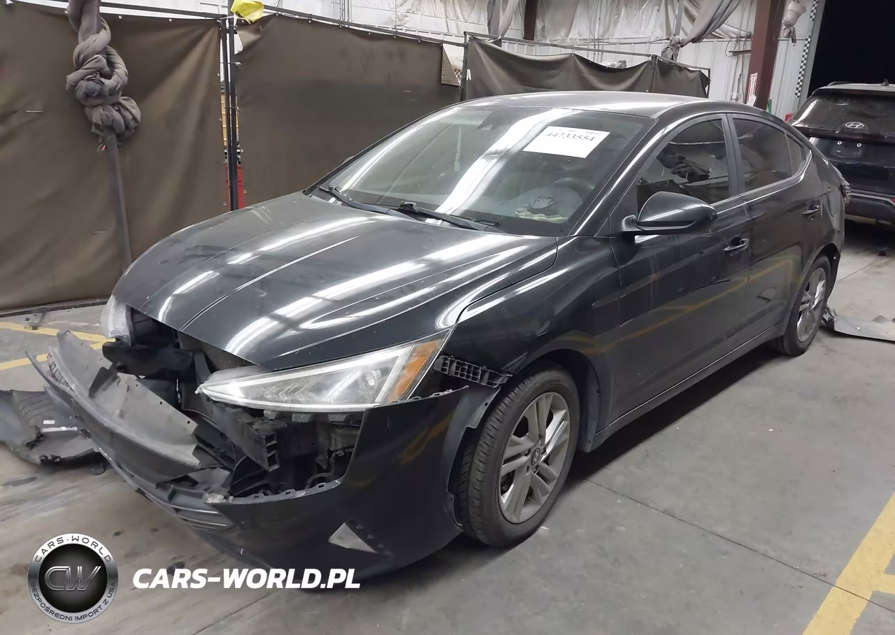 2019 Hyundai Elantra Sel VIN:KMHD84LF5KU746016 - 2