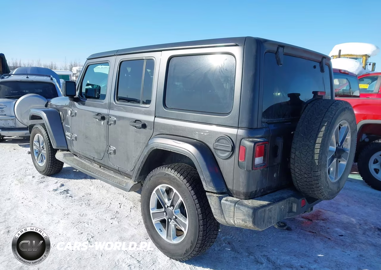 2019 Jeep Wrangler Unlimited Sahara 4X4 VIN:1C4HJXEN0KW564499 - 3
