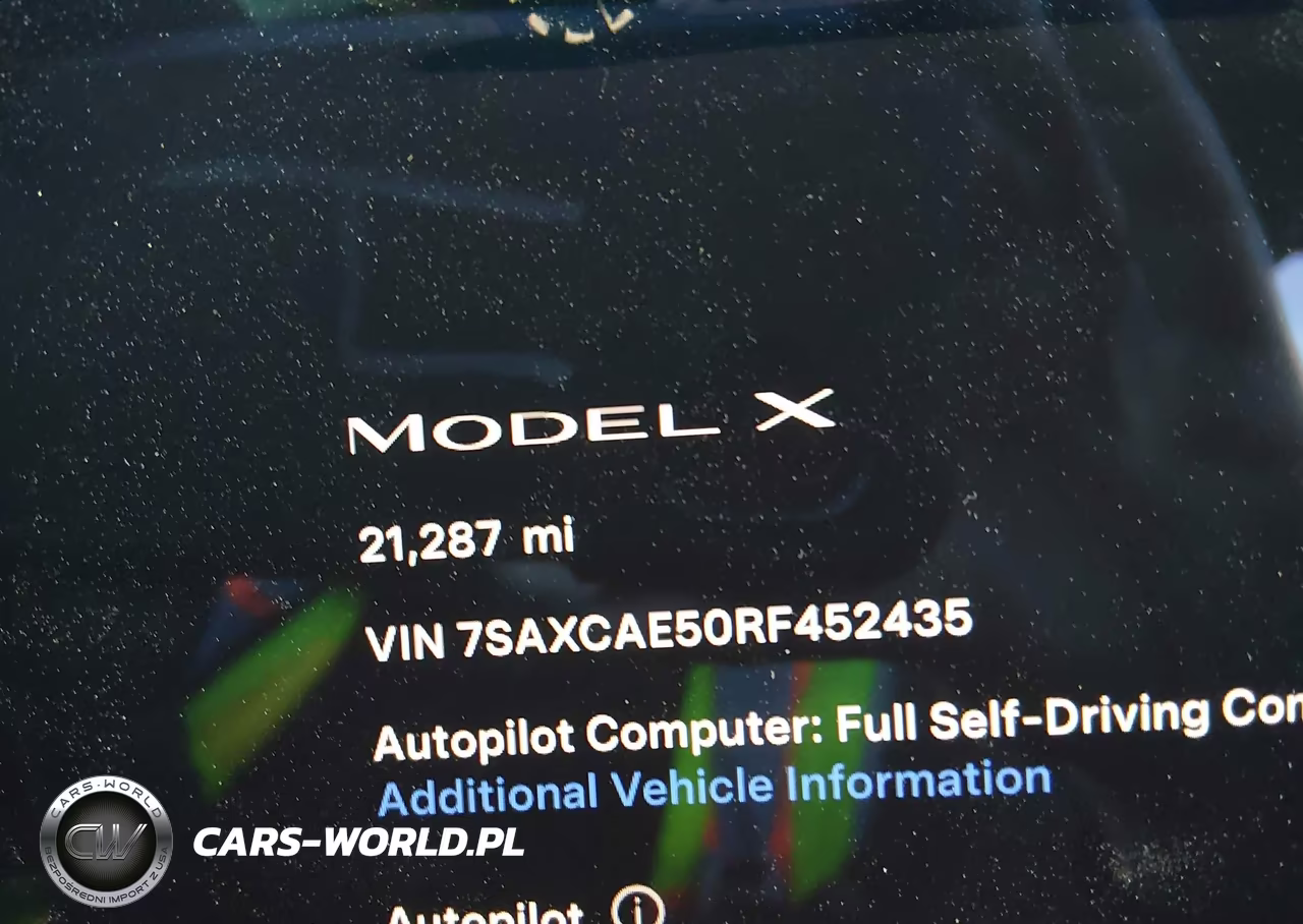 2024 Tesla Model X Long Range VIN:7SAXCAE50RF452435 - 15