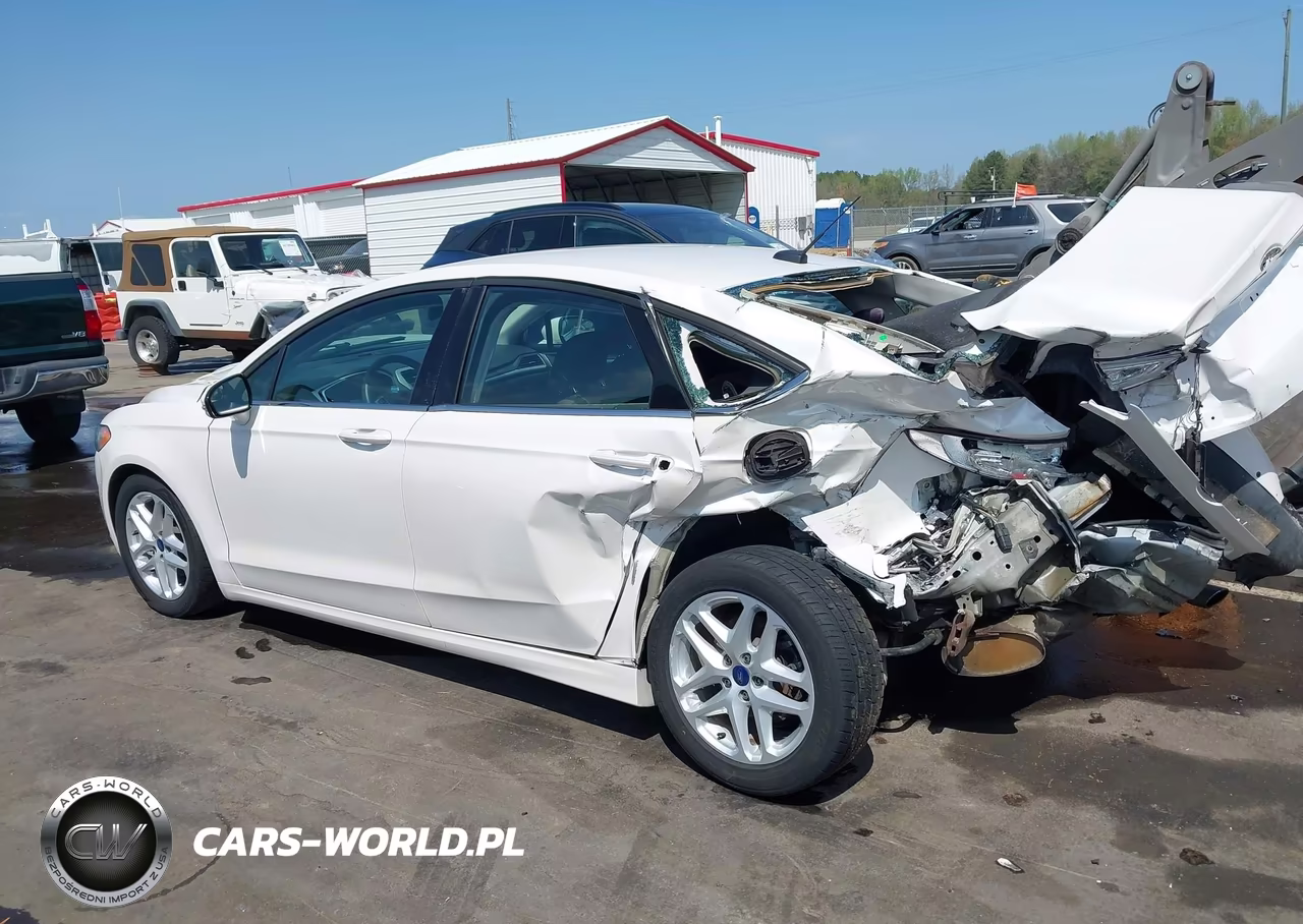 2014 Ford Fusion Se VIN:1FA6P0HD9E5383885 - 3