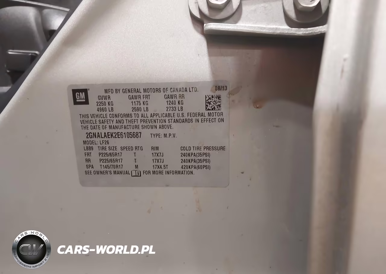 2014 Chevrolet Equinox Ls VIN:2GNALAEK2E6105687 - 9