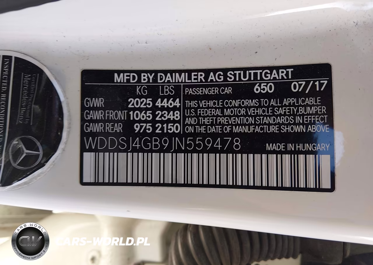 2018 Mercedes-Benz Cla 250 4Matic VIN:WDDSJ4GB9JN559478 - 9