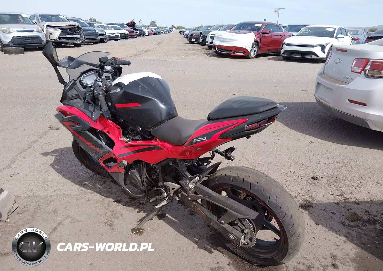 2024 Kawasaki Ex500 VIN:ML5EXGG12RDA31326 - 3