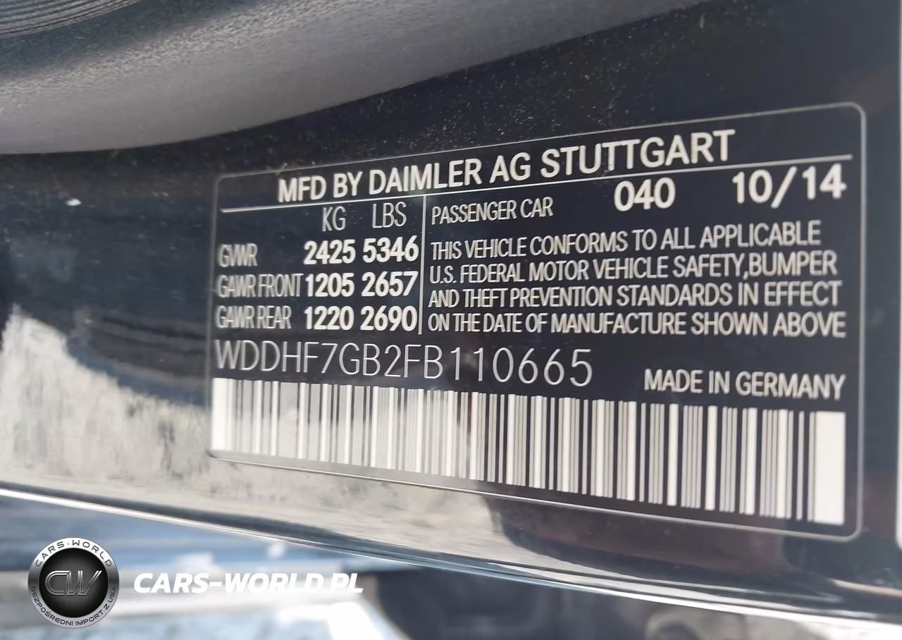 2015 Mercedes-Benz E 63 Amg S 4Matic VIN:WDDHF7GB2FB110665 - 9