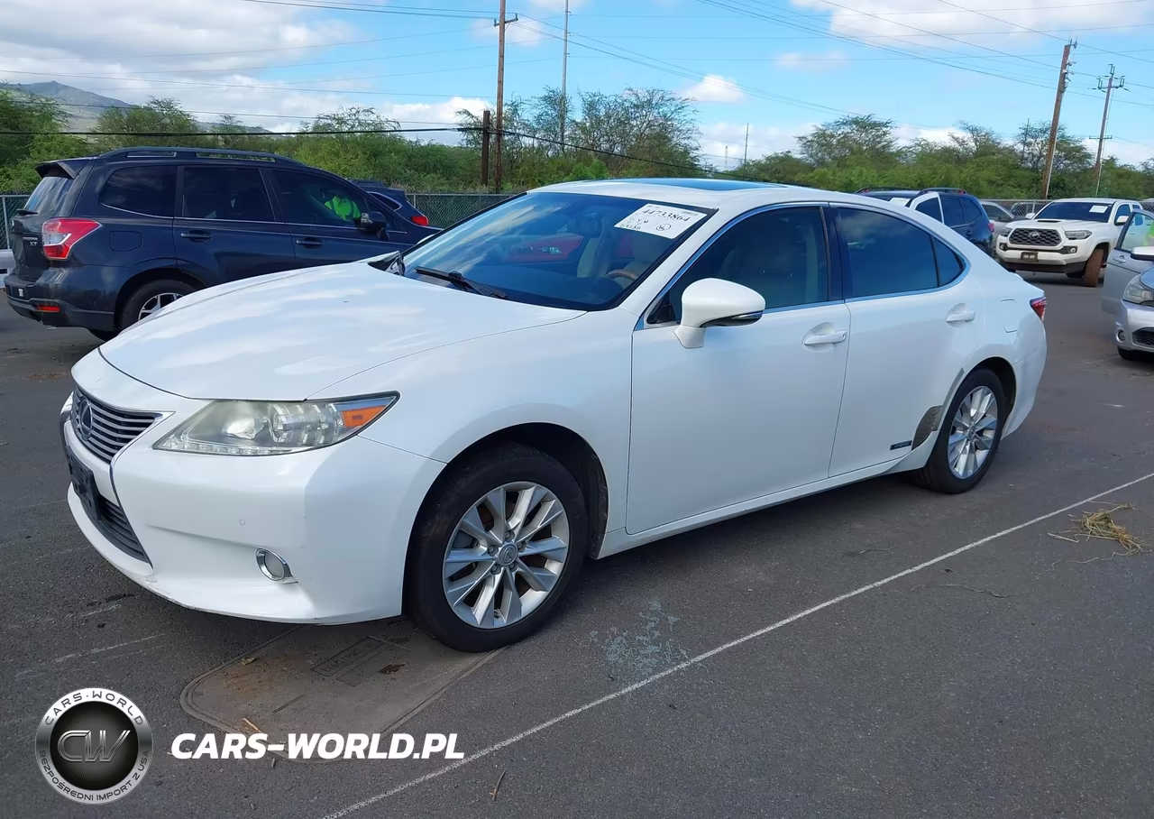 2013 Lexus Es 300H VIN:JTHBW1GG6D2027745 - 2