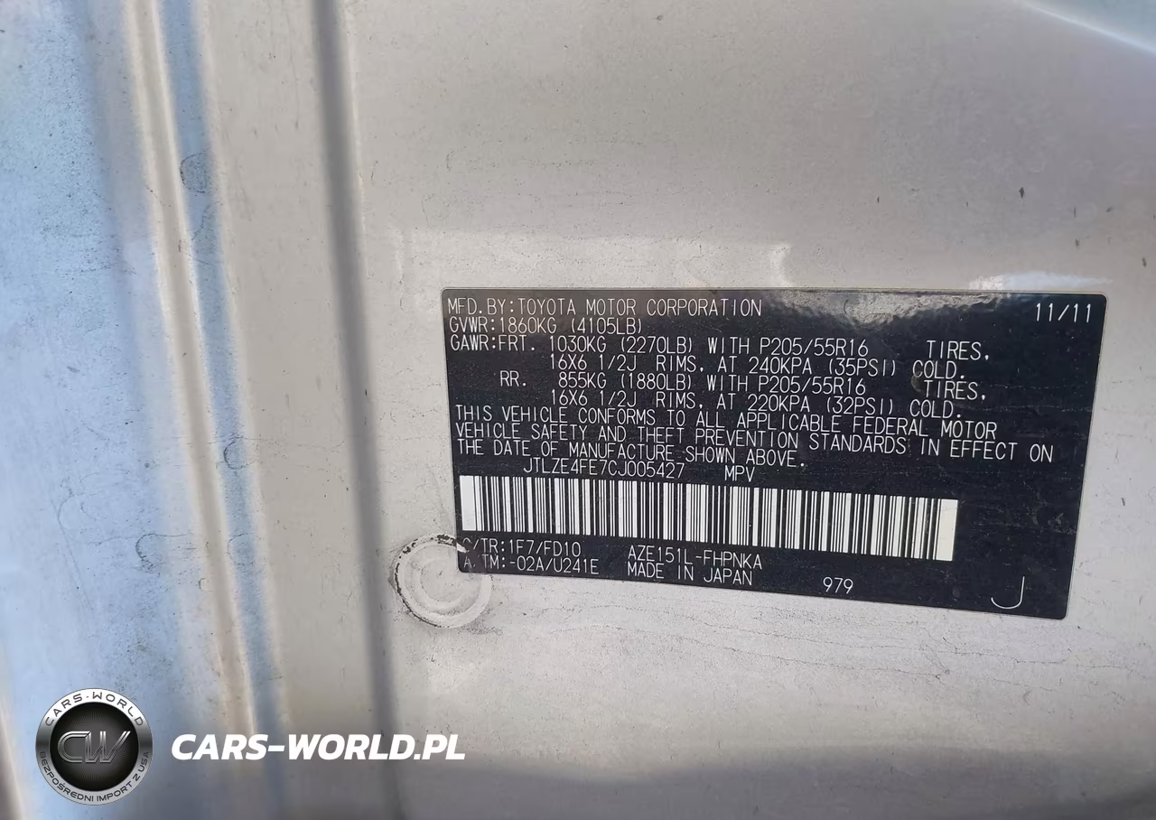 2012 Scion Xb VIN:JTLZE4FE7CJ005427 - 9