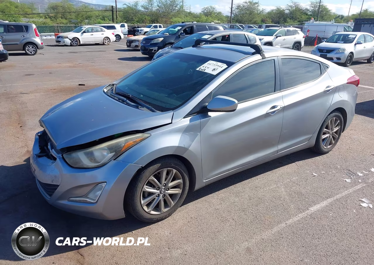 2015 Hyundai Elantra Se VIN:5NPDH4AE1FH640192 - 2