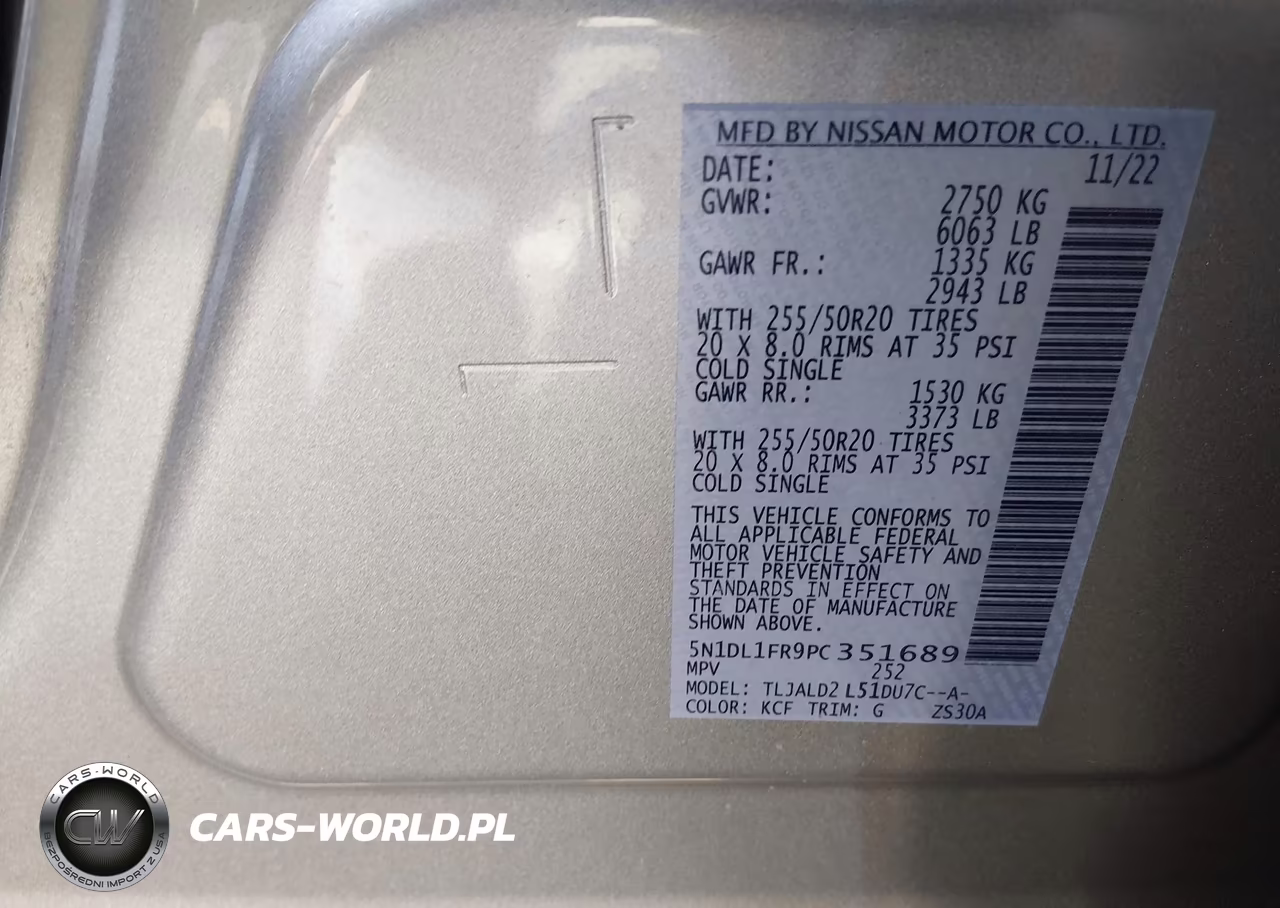 2023 Infiniti Qx60 Luxe VIN:5N1DL1FR9PC351689 - 9