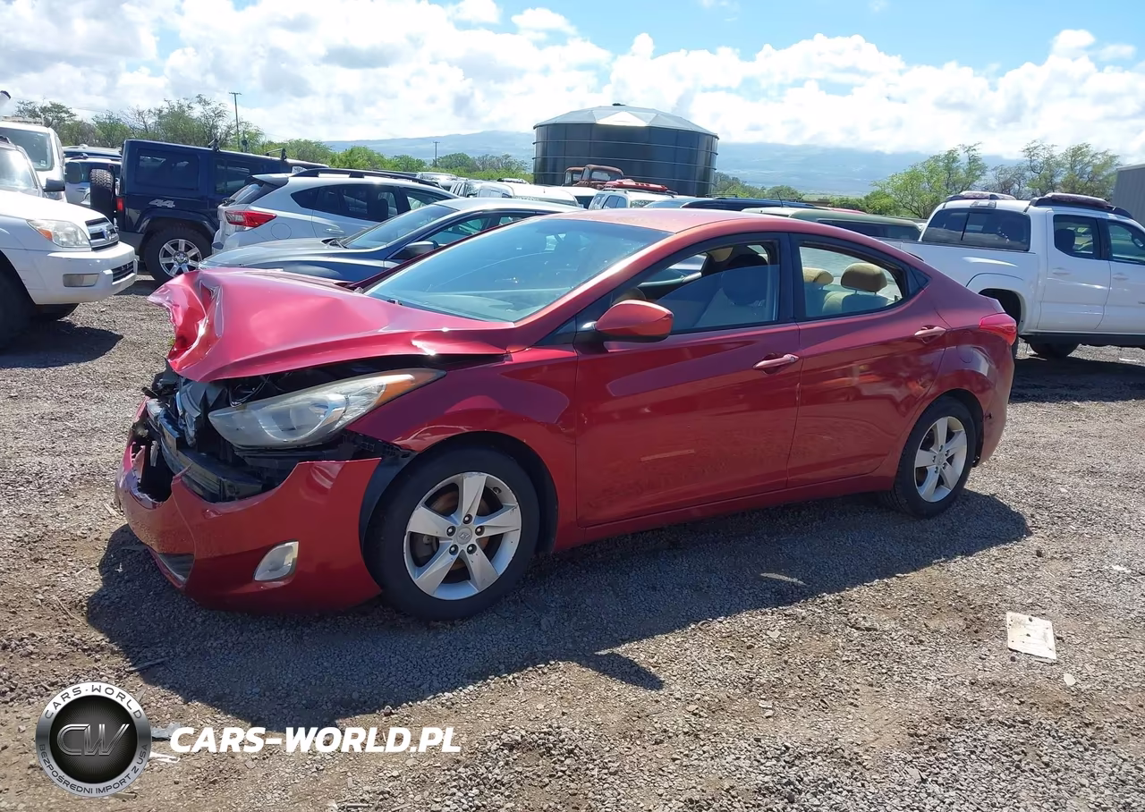 2013 Hyundai Elantra Gls-Limited VIN:5NPDH4AE6DH187443 - 2