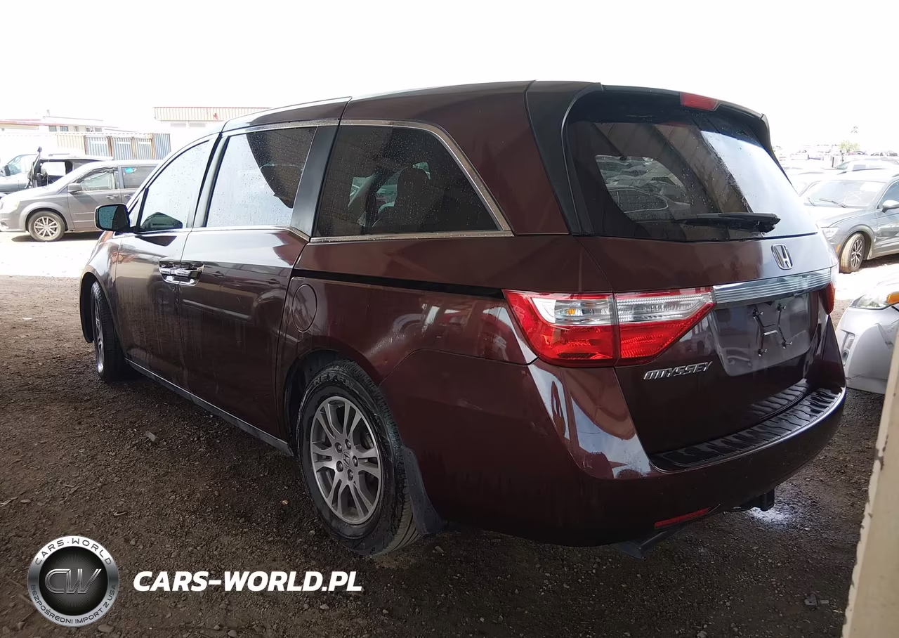 2012 Honda Odyssey Ex-L VIN:5FNRL5H63CB078668 - 3