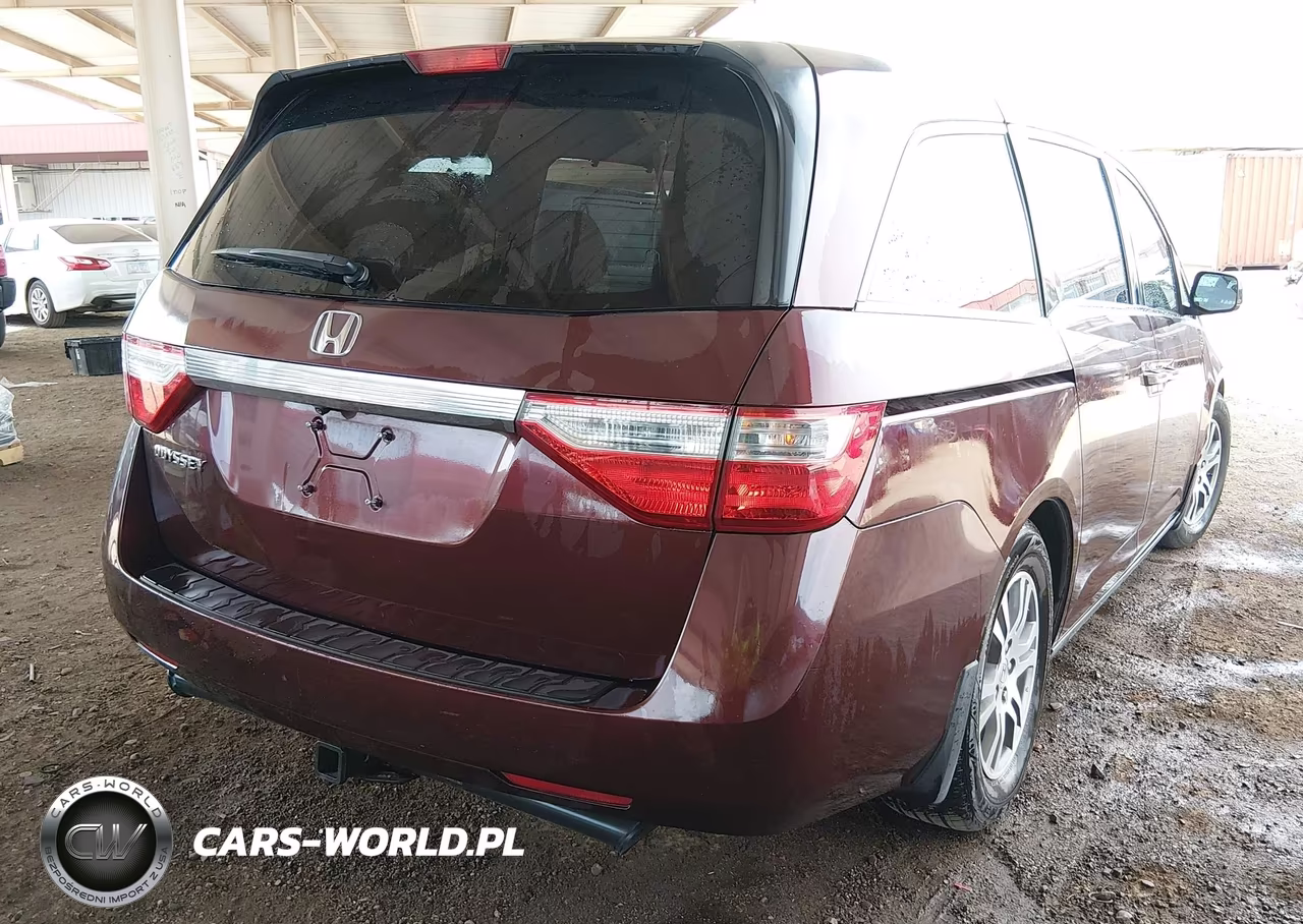 2012 Honda Odyssey Ex-L VIN:5FNRL5H63CB078668 - 4