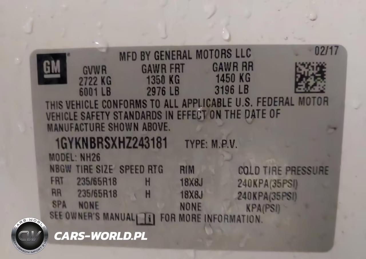 2017 Cadillac Xt5 Luxury VIN:1GYKNBRSXHZ243181 - 9