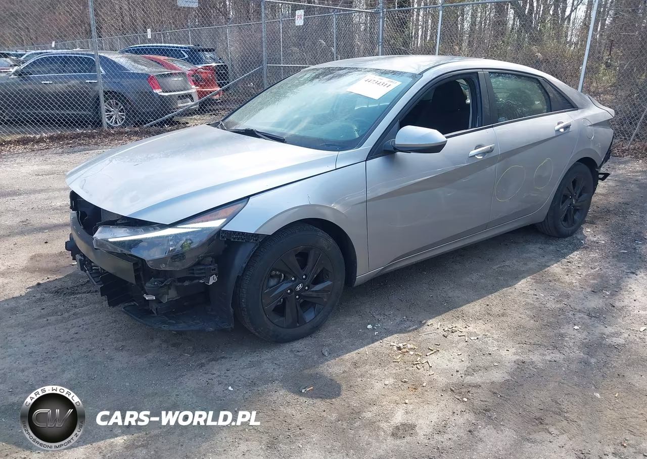 2021 Hyundai Elantra Sel VIN:5NPLS4AG2MH023718 - 2