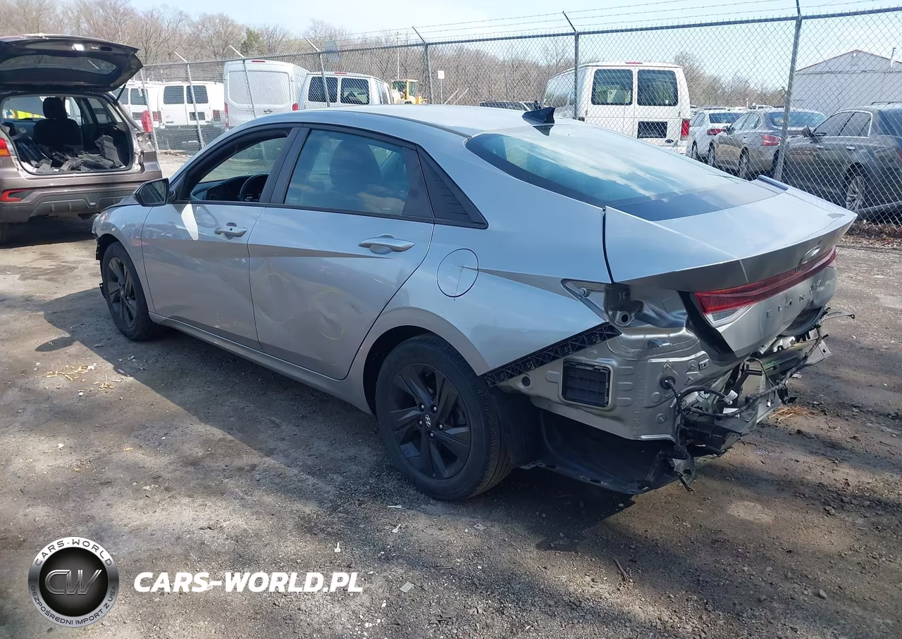 2021 Hyundai Elantra Sel VIN:5NPLS4AG2MH023718 - 3
