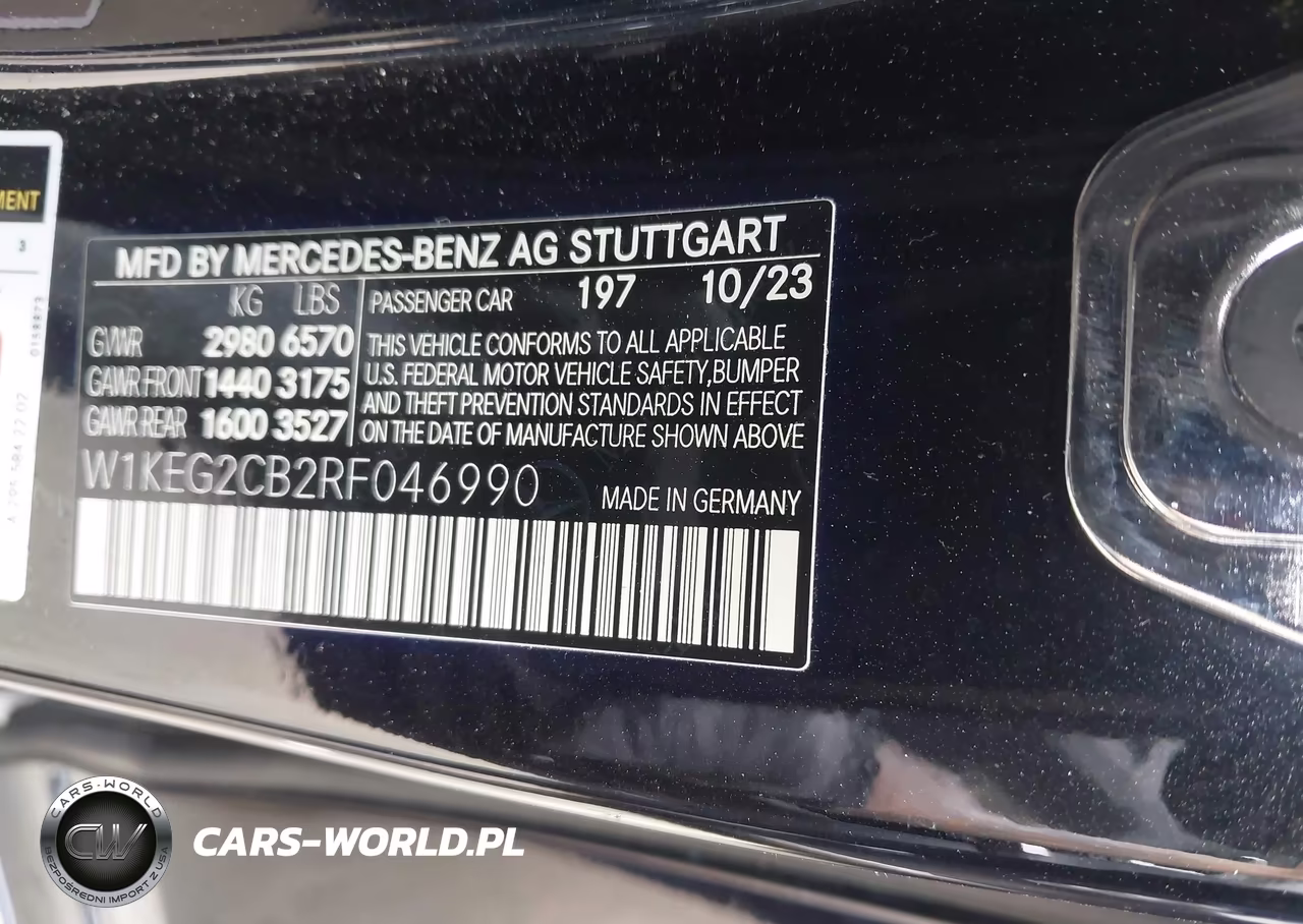2024 Mercedes-Benz Eqe 500 4Matic VIN:W1KEG2CB2RF046990 - 9