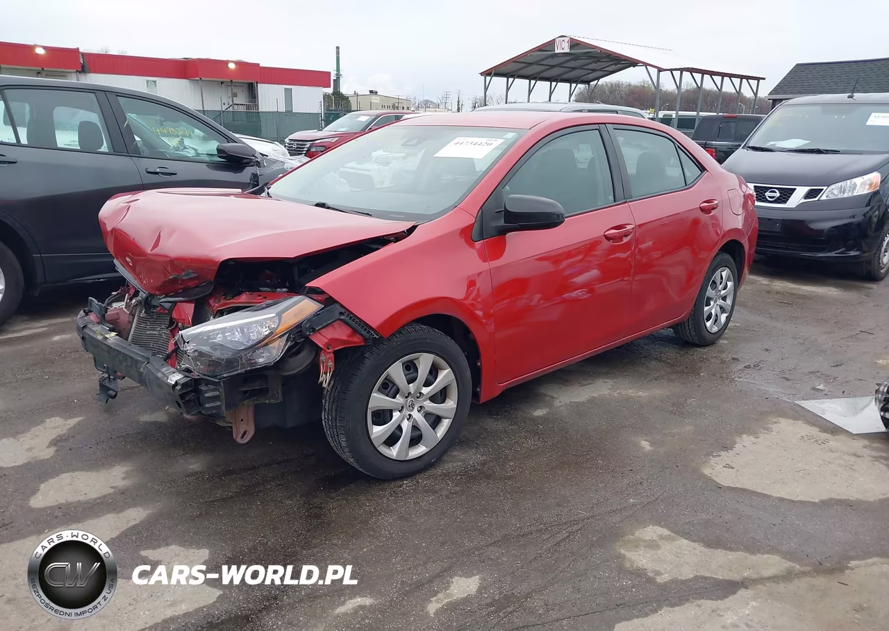 2017 Toyota Corolla Le VIN:5YFBURHE4HP686188 - 2