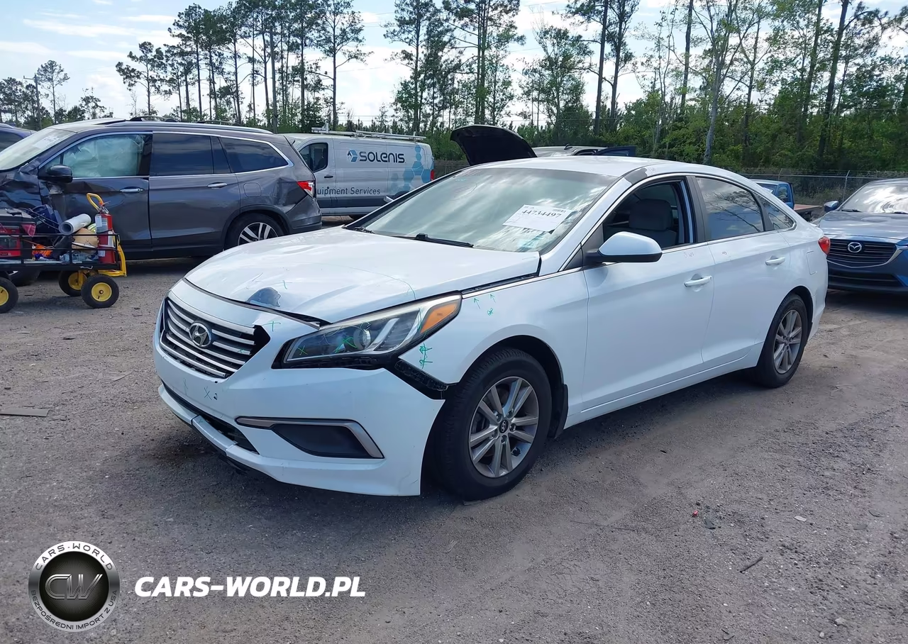 2017 Hyundai Sonata Se VIN:5NPE24AFXHH487345 - 2