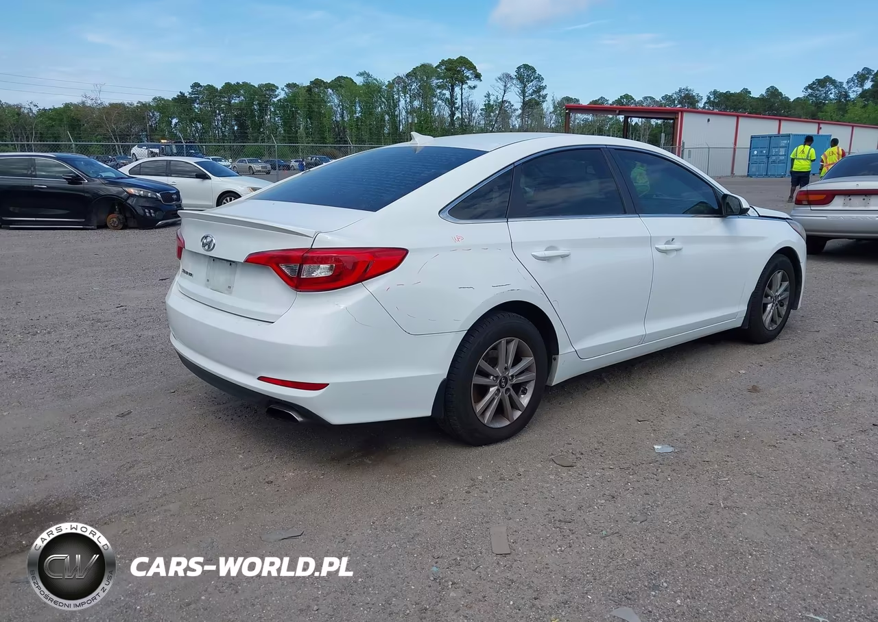 2017 Hyundai Sonata Se VIN:5NPE24AFXHH487345 - 4