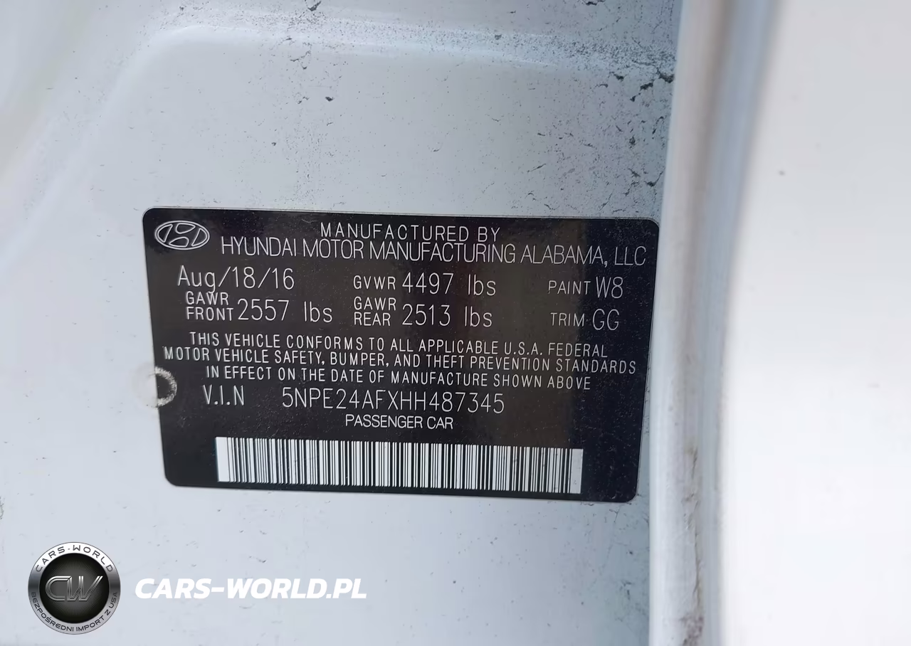 2017 Hyundai Sonata Se VIN:5NPE24AFXHH487345 - 9