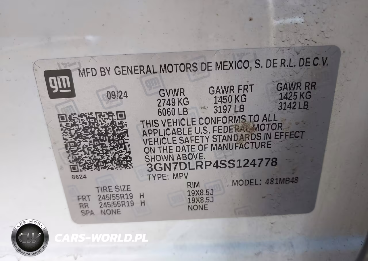2025 Chevrolet Equinox Ev Lt VIN:3GN7DLRP4SS124778 - 9