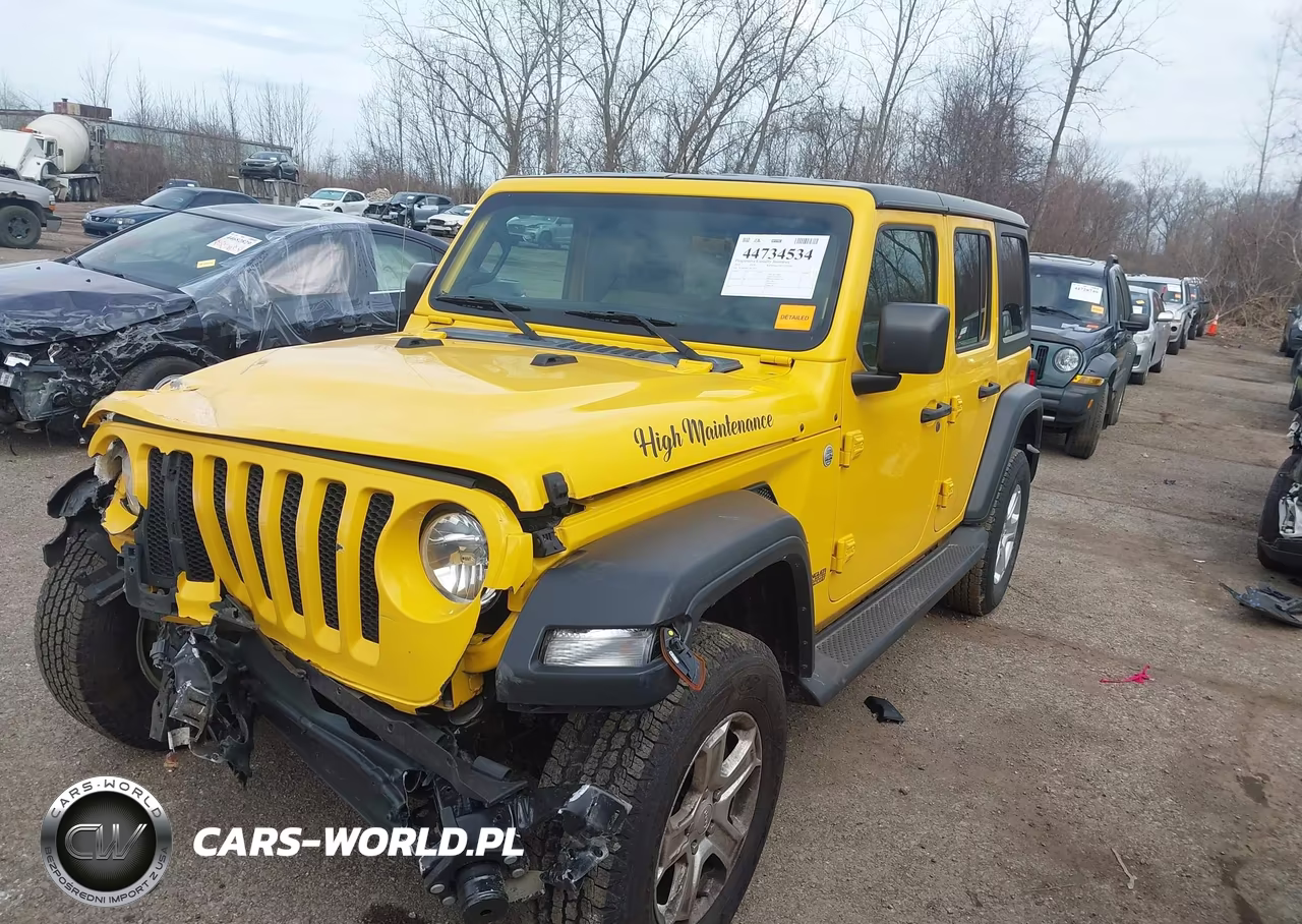 2018 Jeep Wrangler Unlimited Sport S 4X4 VIN:1C4HJXDG1JW318370 - 2