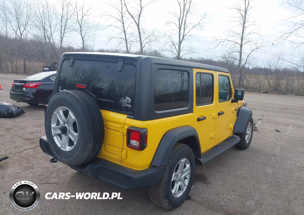 2018 Jeep Wrangler Unlimited Sport S 4X4 VIN:1C4HJXDG1JW318370 - 4