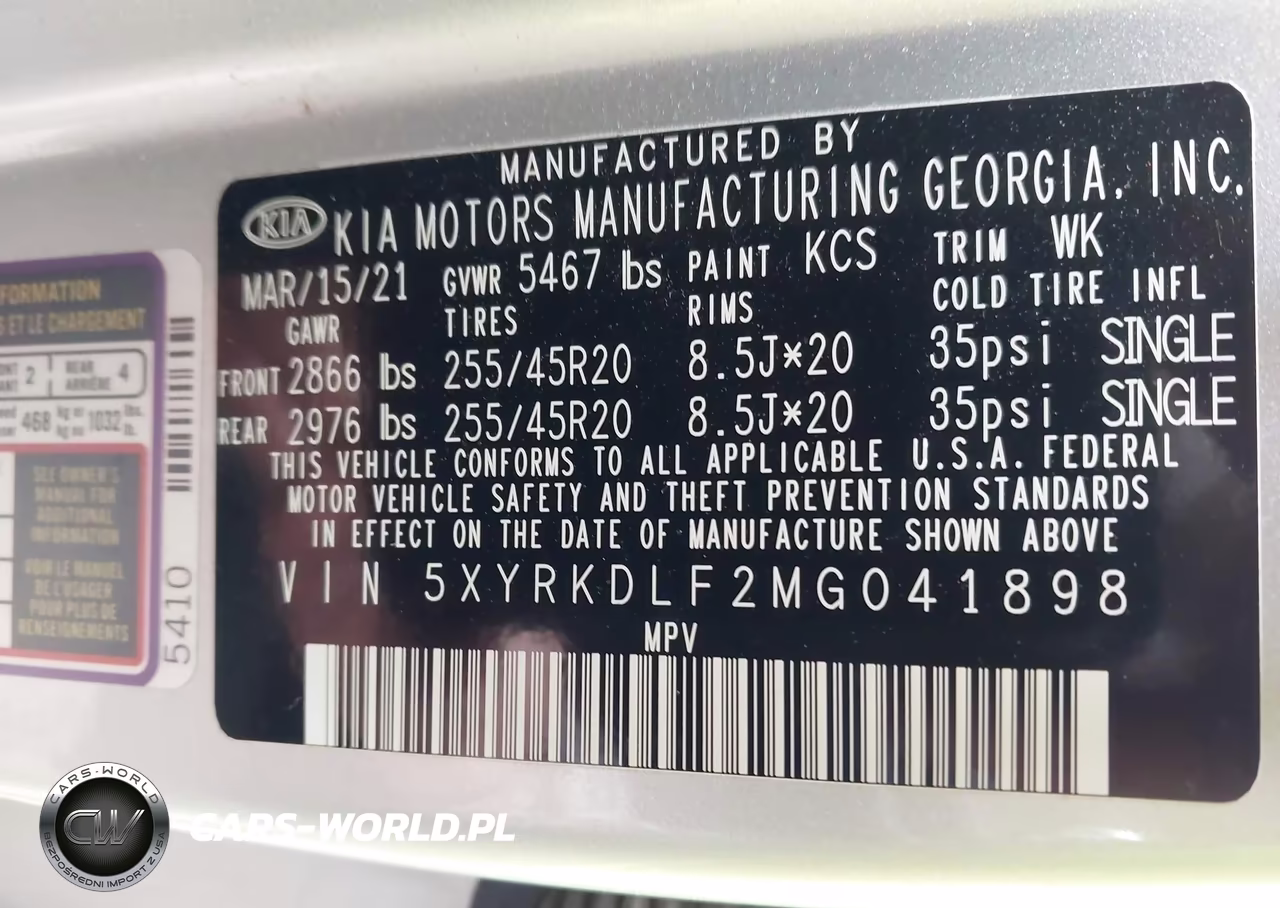 2021 Kia Sorento Sx Prestige VIN:5XYRKDLF2MG041898 - 9