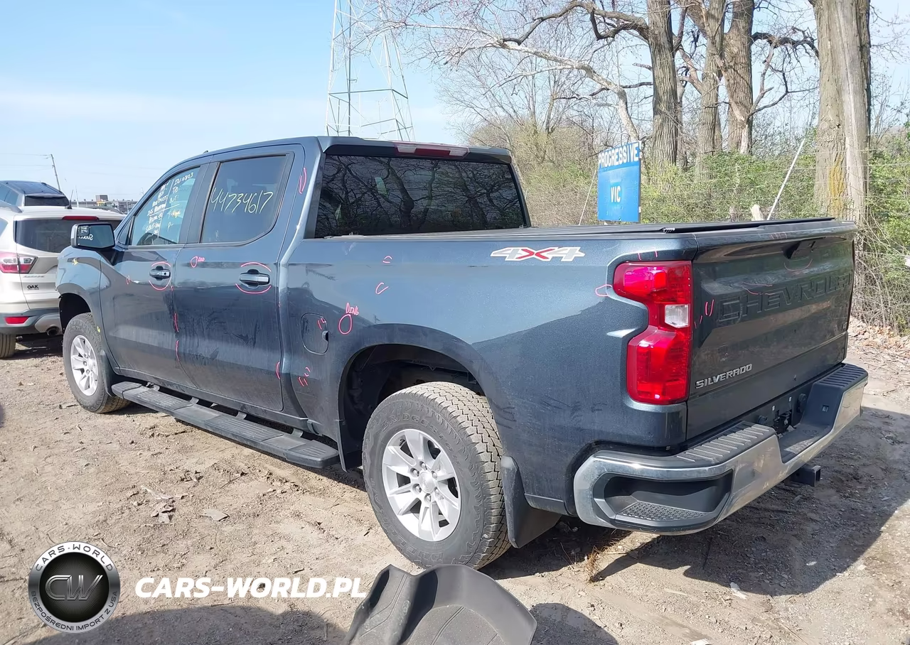 2021 Chevrolet Silverado 1500 4Wd Short Bed Lt VIN:1GCPYDEK6MZ152049 - 3