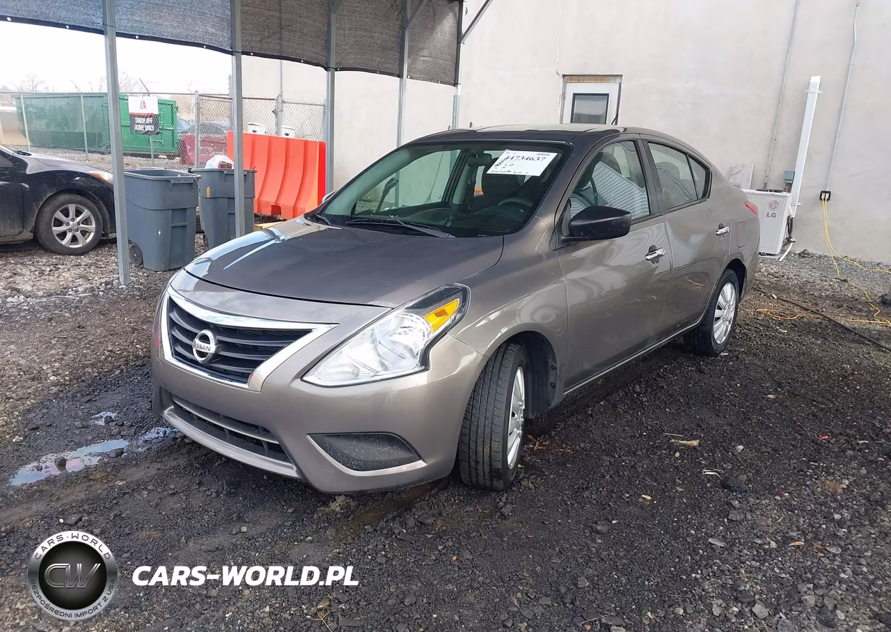 2017 Nissan Versa 1.6 Sv VIN:3N1CN7AP4HK410357 - 2