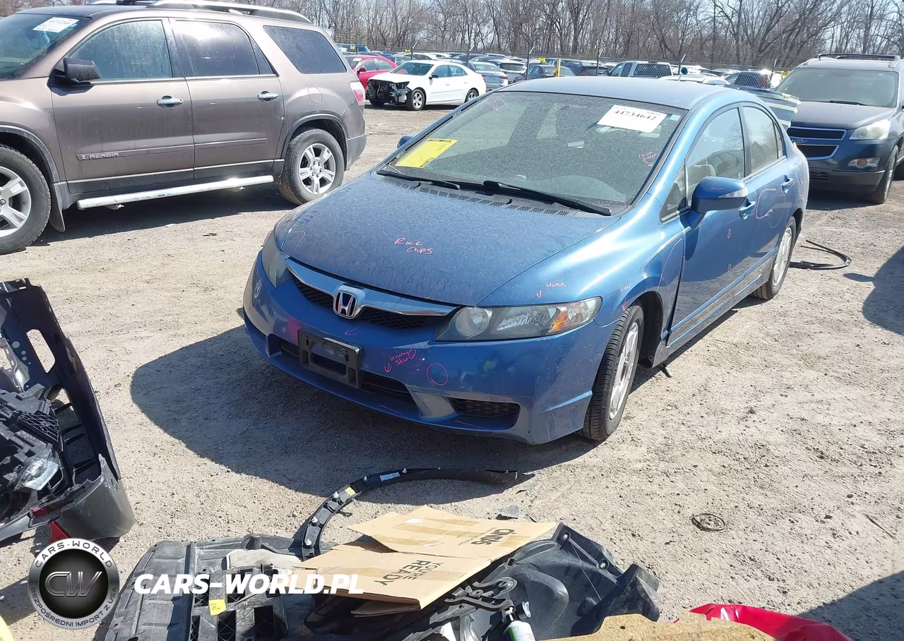 2011 Honda Civic Hybrid VIN:JHMFA3F27BS001444 - 2