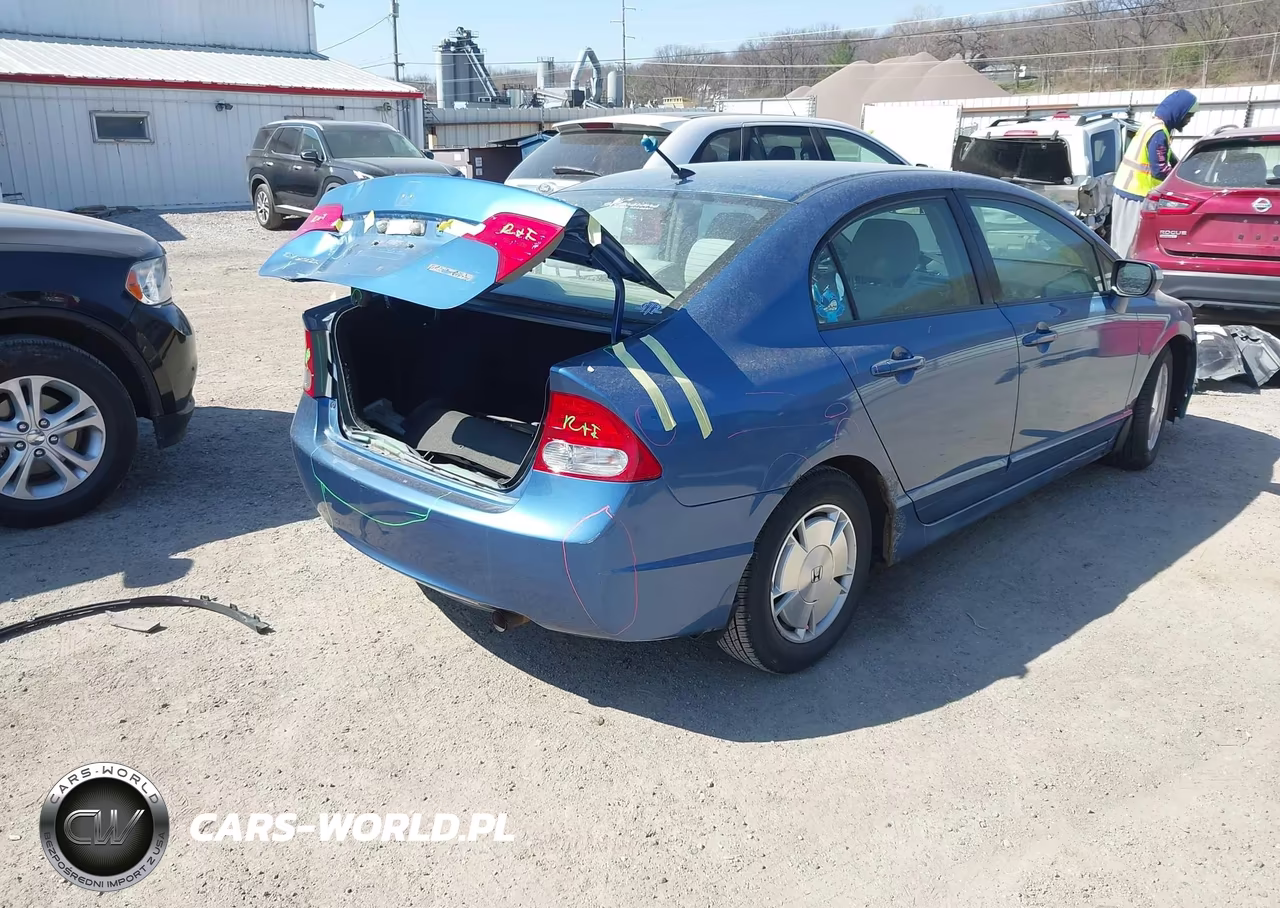 2011 Honda Civic Hybrid VIN:JHMFA3F27BS001444 - 4