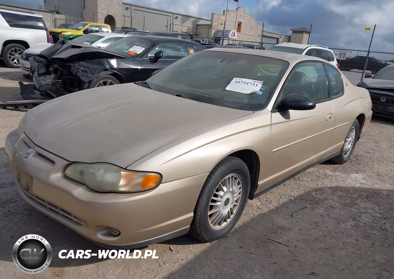 2000 Chevrolet Monte Carlo Ls VIN:2G1WW12E1Y9209362 - 2