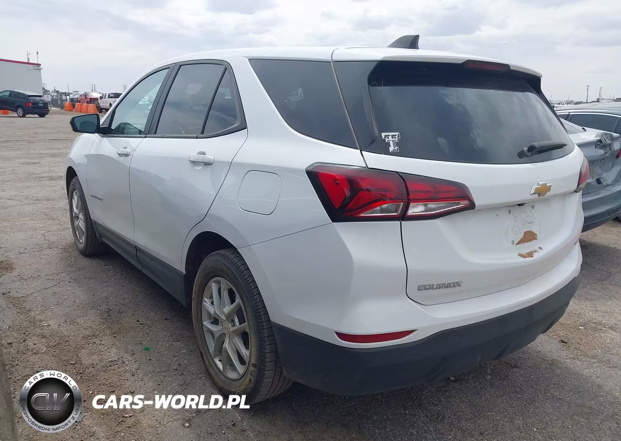 2022 Chevrolet Equinox Awd Ls VIN:3GNAXSEV6NS115953 - 3
