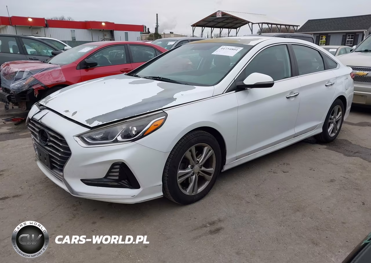 2018 Hyundai Sonata Sel VIN:5NPE34AF2JH610591 - 2