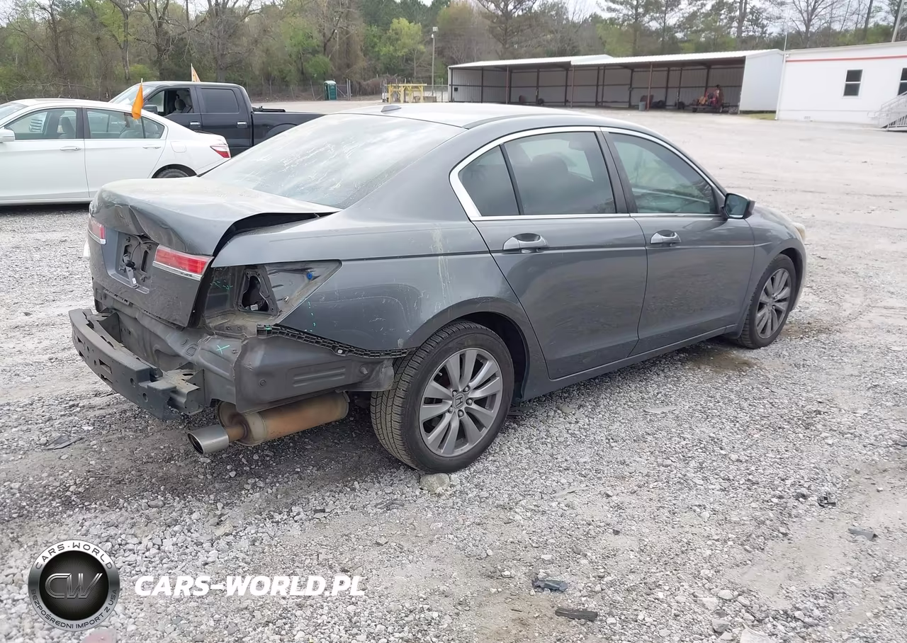 2011 Honda Accord 2.4 Ex-L VIN:1HGCP2F81BA040667 - 4