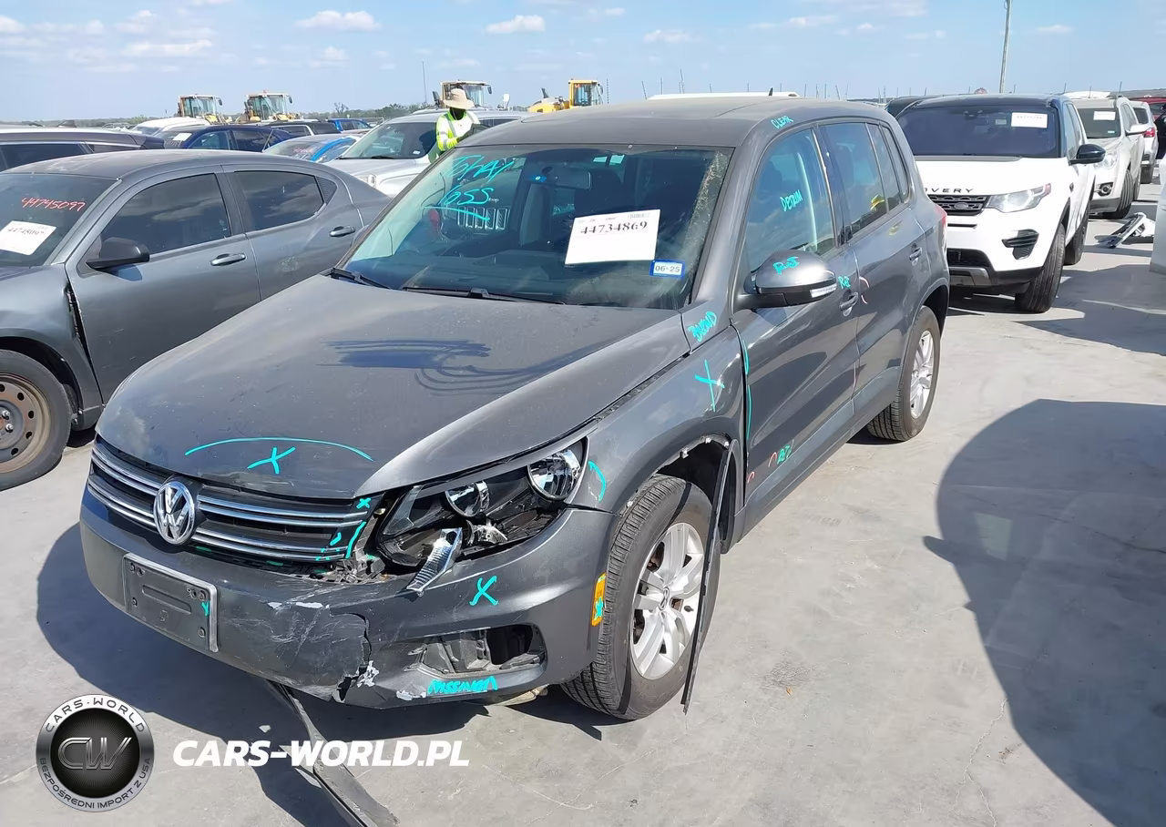2012 Volkswagen Tiguan S VIN:WVGAV7AX0CW004105 - 2