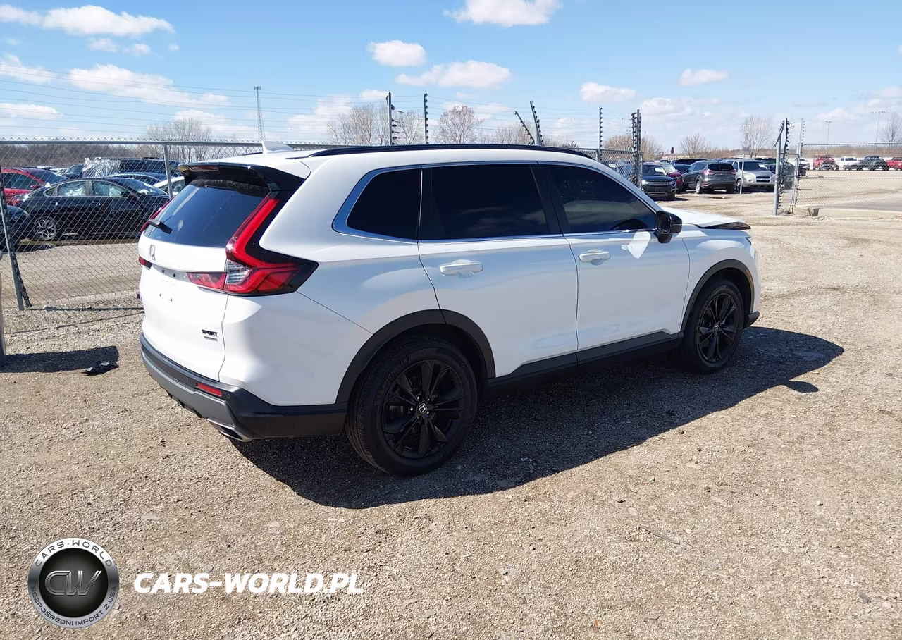 2025 Honda Cr-V Hybrid Sport Touring VIN:7FARS6H92SE077890 - 4
